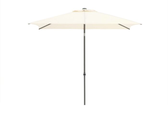 Shadowline Push-up parasol 250x200cm Laagste prijsgarantie! – Wit