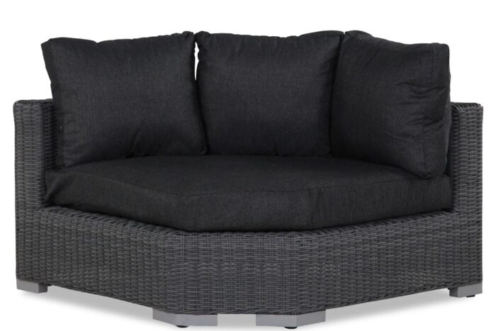 Garden Collections Toronto hoek module XL – Zwart