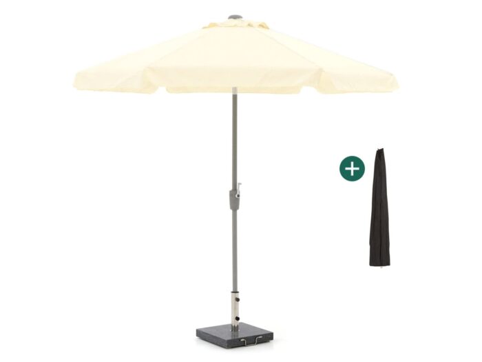 Shadowline Aruba parasol ø 250cm Laagste prijsgarantie! – Wit