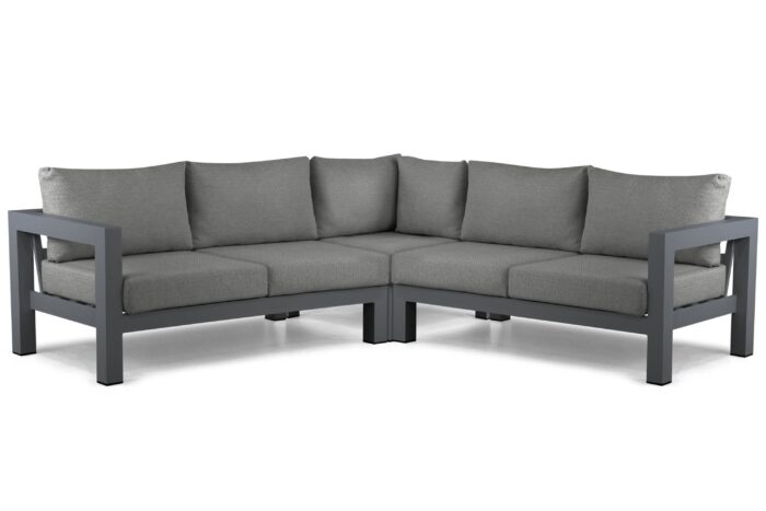 Lifestyle Garden Furniture Luca hoek loungeset 3-delig – Grijs-antraciet