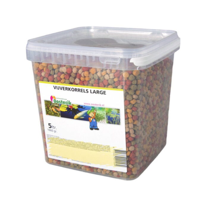 Suren collection Vijverkorrels 6 mm 5 liter voer – Zie Foto
