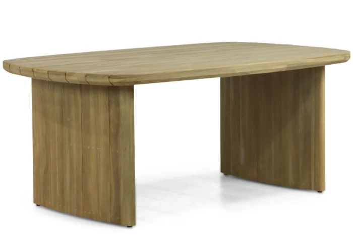 Lifestyle Garden Furniture Falcon dining tuintafel 180 x 115 cm - Old teak greywash