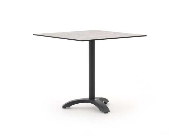 Bellagio tuinmeubelen Bellagio Lisio tuintafel 80x80x73cm Laagste prijsgarantie! – Grijs