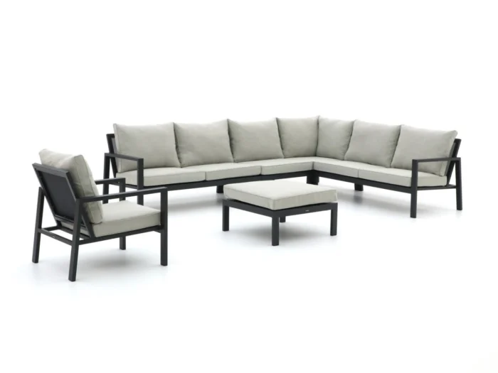 Manifesto Furniture Alzano hoek loungeset 6-delig - Grijs
