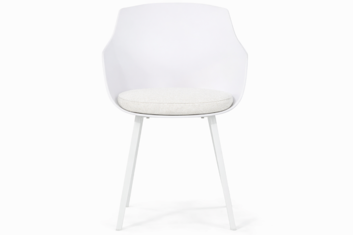 Salina dining tuinstoel kussen Soft grey – Grijs-antraciet