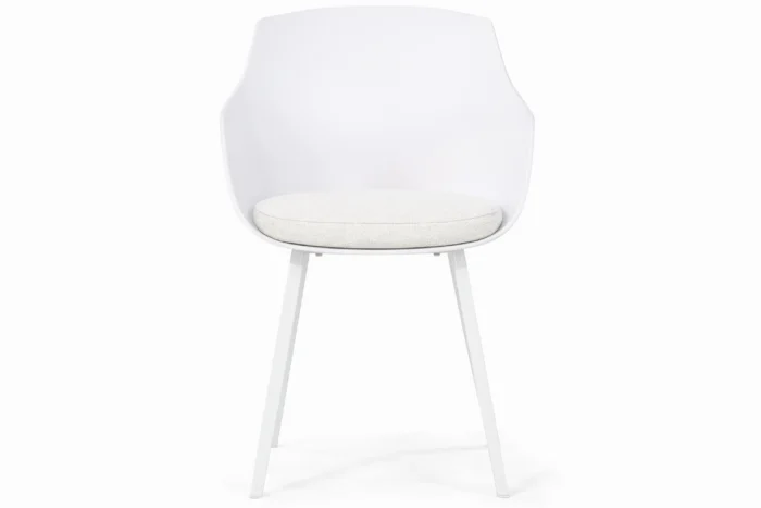 Salina dining tuinstoel kussen Soft grey - Grijs-antraciet