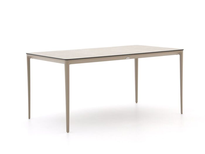 Tierra Outdoor Elegante dining tuintafel 160x92x74cm Laagste prijsgarantie! – Taupe