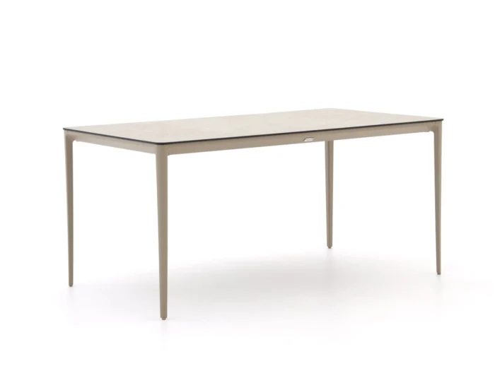 Tierra Outdoor Elegante dining tuintafel 160x92x74cm - Taupe