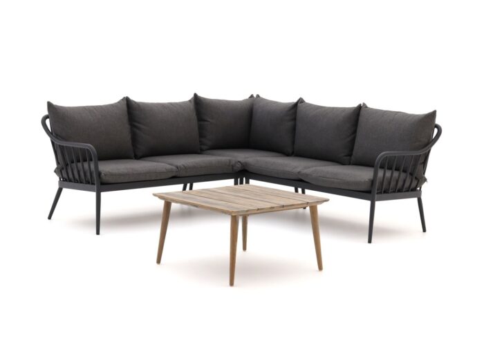 Manifesto Furniture Manifesto Celante/ROUGH-K hoek loungeset 4-delig Laagste prijsgarantie! – Grijs