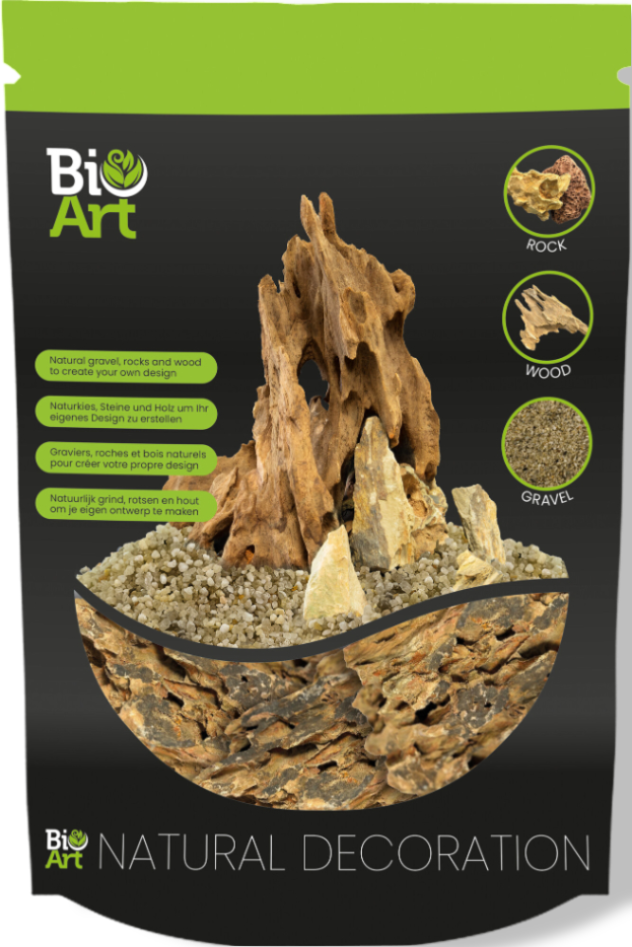 Aquadistri Dragon rock zak 800 gram BioArt – grijs