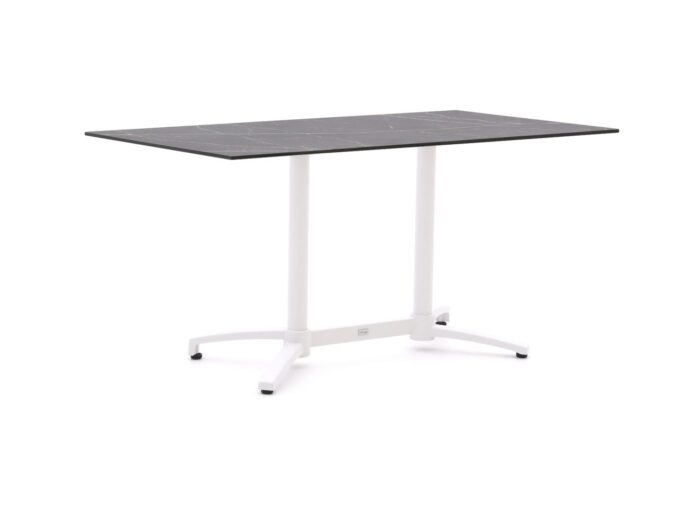 Bellagio tuinmeubelen Bellagio Canzo klaptafel 140x80x73cm Laagste prijsgarantie! – Wit