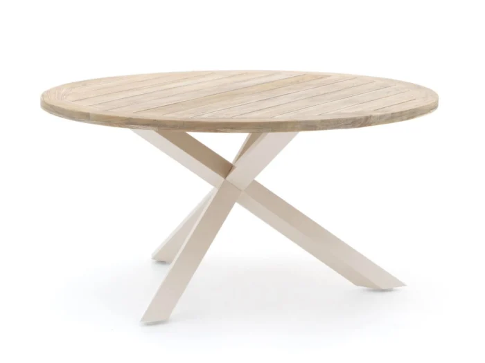 ROUGH Furniture ROUGH-Y dining tuintafel ø 150cm (h:75cm) - Bruin