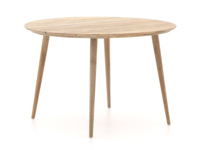 ROUGH Furniture ROUGH-K dining tuintafel ø 115cm Laagste prijsgarantie! – Bruin