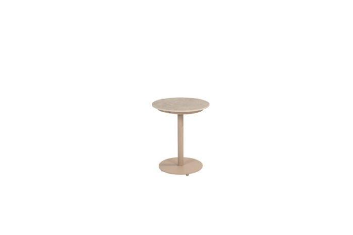 4so Boaz bijzettafel latte dia. 45 cm – bruin