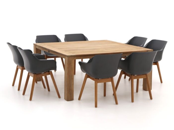 Hartman tuinmeubelen Hartman Sophie/ROUGH-X 170cm dining tuinset 9-delig Laagste prijsgarantie! – Bruin