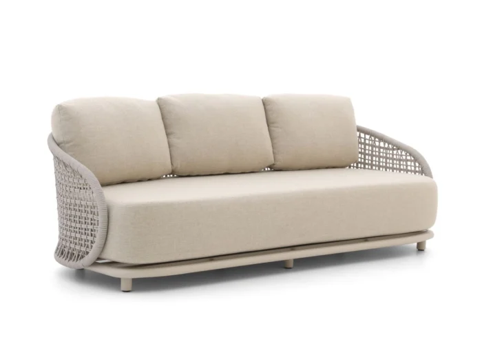 Manifesto Furniture Cavarzere lounge tuinbank 3-zits 226cm - Taupe