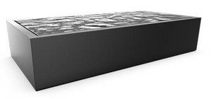 Geroba Estani Aluminium Vijver 2000 x 1000 x 600 mm – zwart