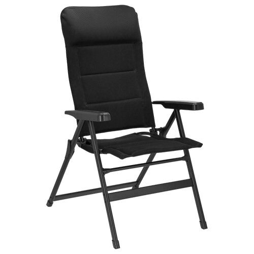 Buitengewoon de boet Barletta Comfort Tuinstoel Zwart Travellife