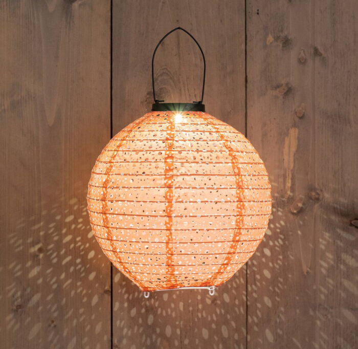 Annas collection Lampion 25 cm Koraal Marrakesh solar Anna’s Collection