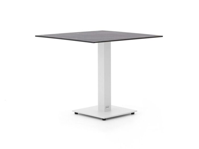Forza Furniture Forza Orta tuintafel 80x80x73cm Laagste prijsgarantie! – Wit
