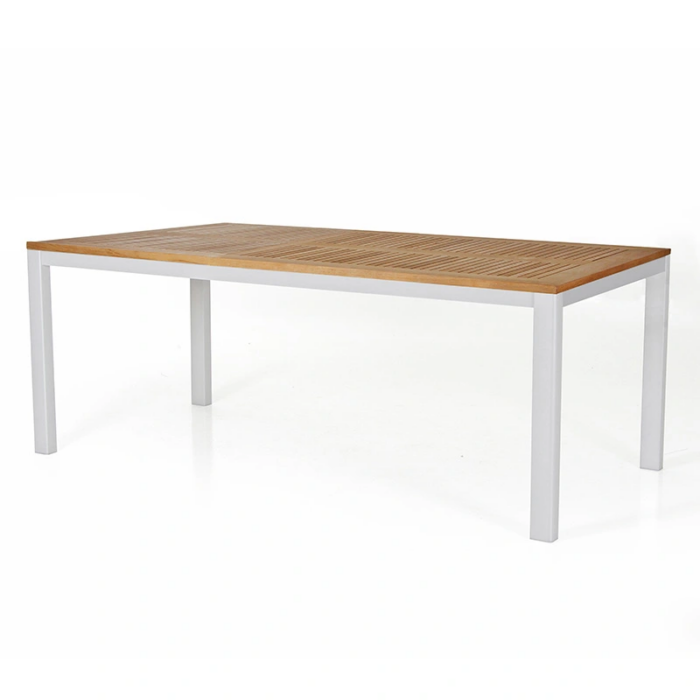 Trestino Stefano Tuintafel Wit 300×100 cm – bruin;wit