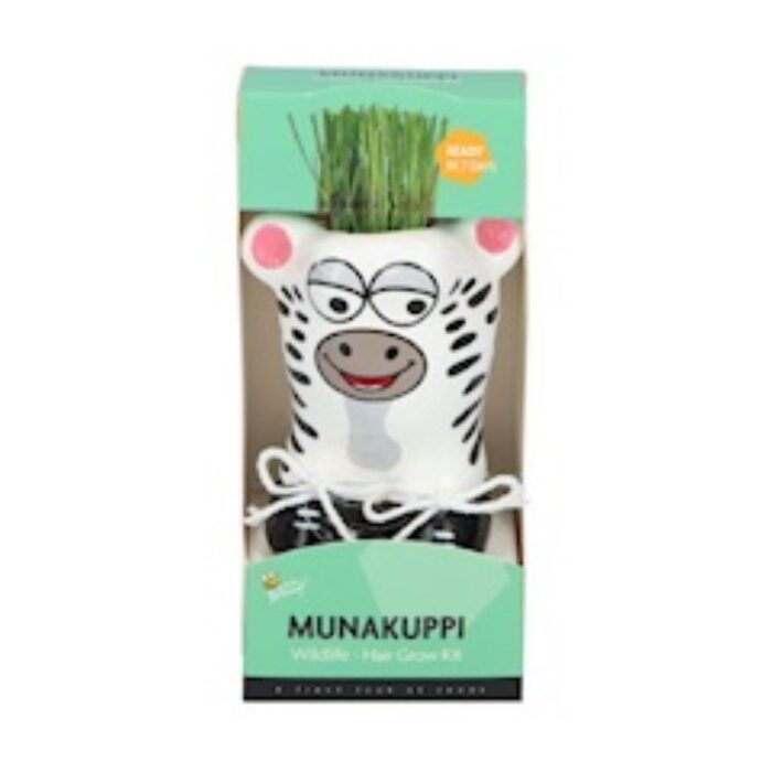 Buzzy Grow gifts kweekset munakuppi zebra