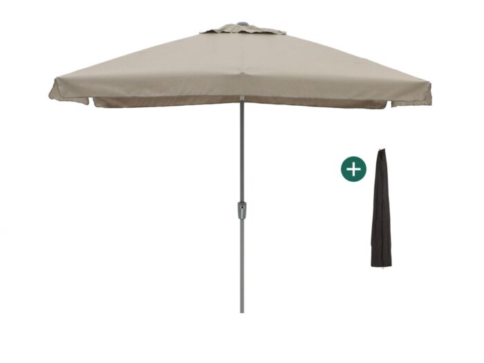 Shadowline Aruba parasol 300x200cm Laagste prijsgarantie! – Taupe