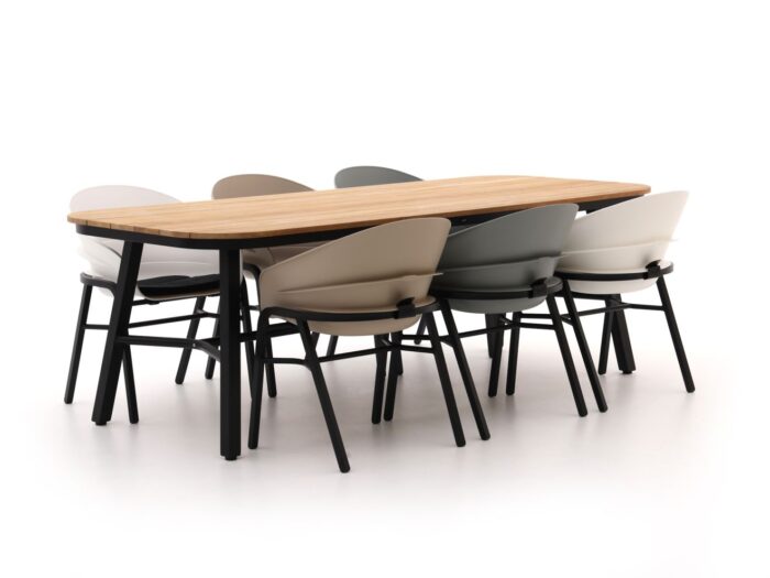 Hartman tuinmeubelen Hartman Tubb dining tuinset 240cm 7-delig verstelbaar Laagste prijsgarantie! – Grijs