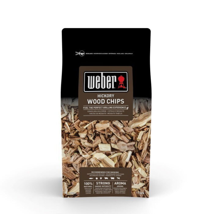 Weber Houtsnippers 0,7 kg hickory – hout