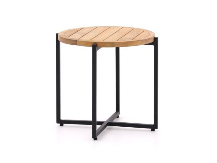 Apple Bee Condor lounge tuintafel ø 54cm (h: 50) – Bruin