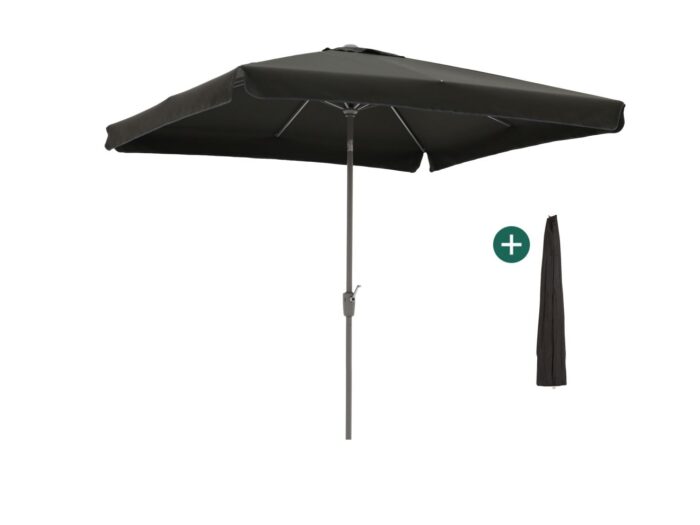 Shadowline Aruba parasol 250x250cm Laagste prijsgarantie! – Grijs