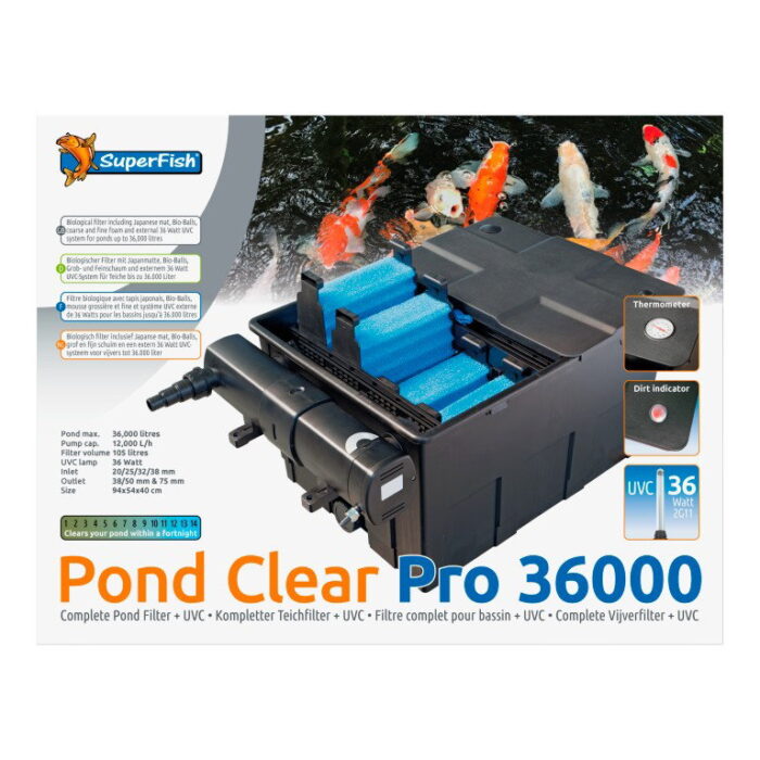 Superfish Sf pondclear pro 36000 uvc-36w
