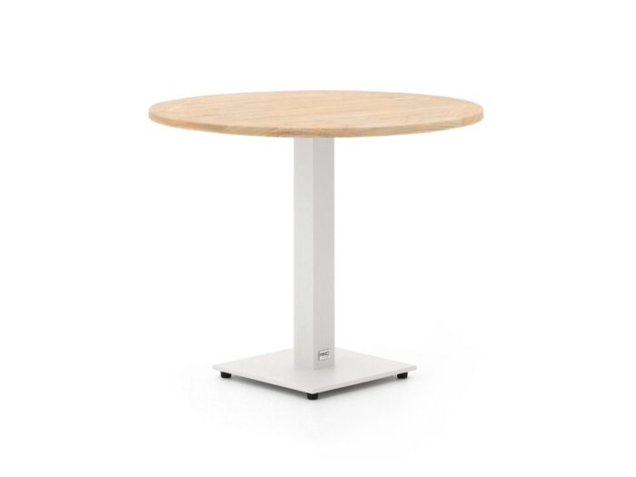 Forza Furniture Forza Orta tuintafel ø85cm (h:75cm) Laagste prijsgarantie! – Wit