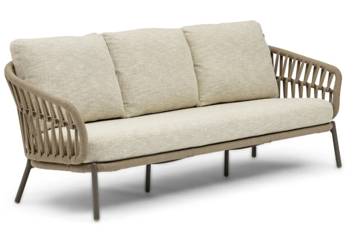 Coco Viento lounge tuinbank 3-zits - Zand/Beige