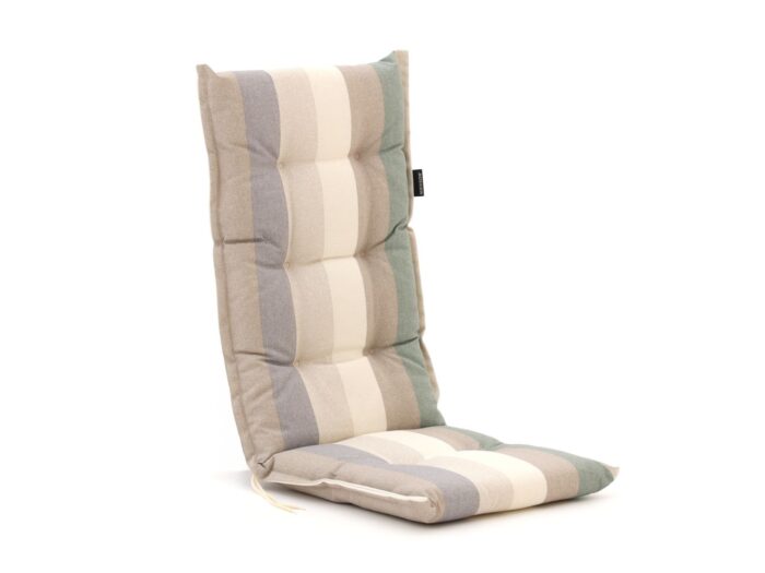 Madison tuinkussen hoge rug 123x50cm Laagste prijsgarantie! – Taupe
