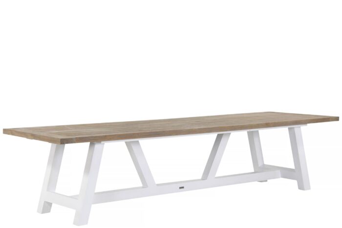 Lifestyle Garden Furniture Florence dining tuintafel 330 x 100 cm – Wit