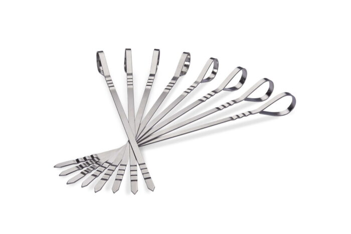 Napoleon grills Multifunctionele RVS schaschlikset 8 spiesen barbecue – multi