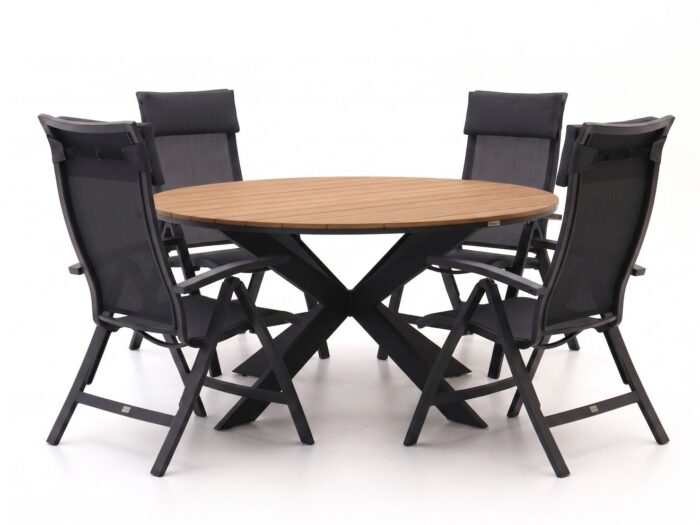 Bellagio tuinmeubelen Lugo/Fidenza ø149cm dining tuinset 6-delig