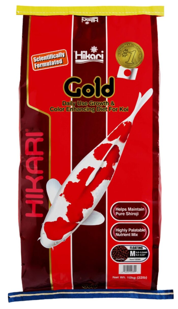 Hikari Gold Medium 10 Kg vissenvoer