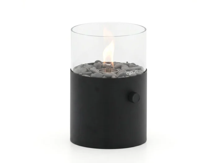 Cosiscoop XL gaslantaarn ø20cm (h:30,5cm) - Zwart