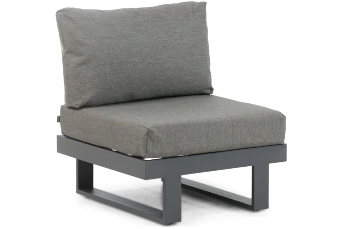 Lifestyle Garden Furniture Lorenzo midden module - Grijs-antraciet