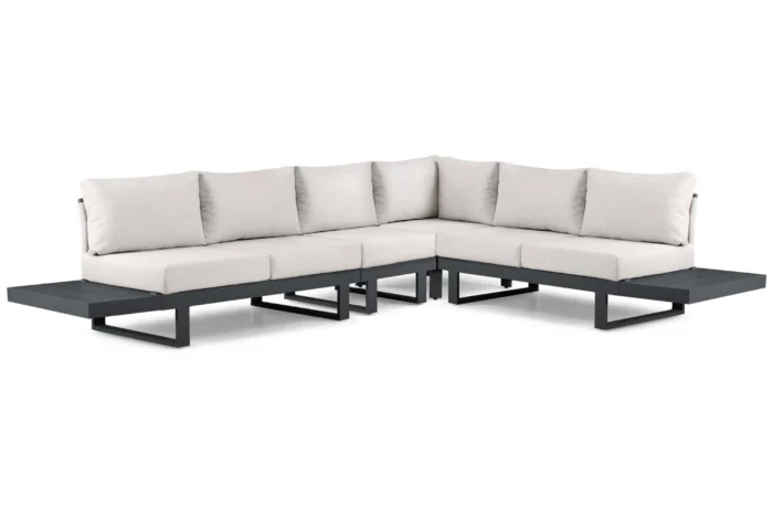 Lifestyle Garden Furniture Lorenzo hoek loungeset 6-delig - Grijs-antraciet