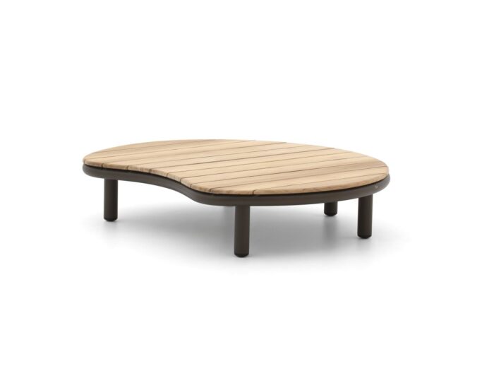 Apple Bee Moon Island lounge tuintafel 110x97x24cm Laagste prijsgarantie! – Taupe