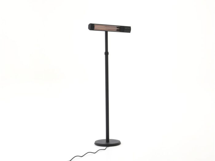 Sunred Dark staande terrasverwarmer 2500 Watt Laagste prijsgarantie! – Zwart
