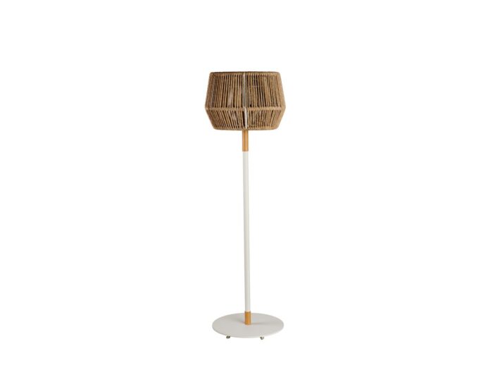 Tierra Outdoor Lumi Medium staande buitenlamp solar ø41cm (h: 136cm) Laagste prijsgarantie! – Wit