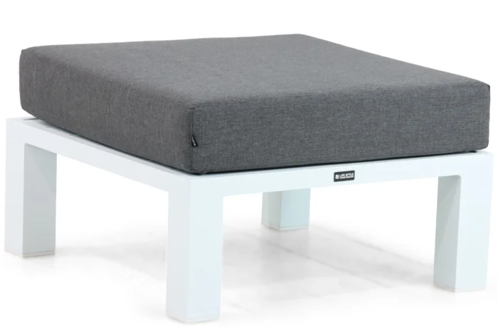 Lifestyle Garden Furniture Luca lounge voetenbank - Wit