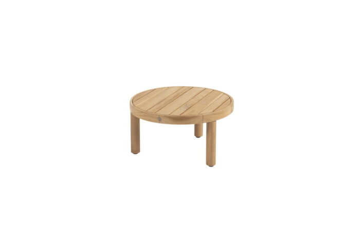 4so Finn salontafel teak 60 cm dia. H32 cm – bruin