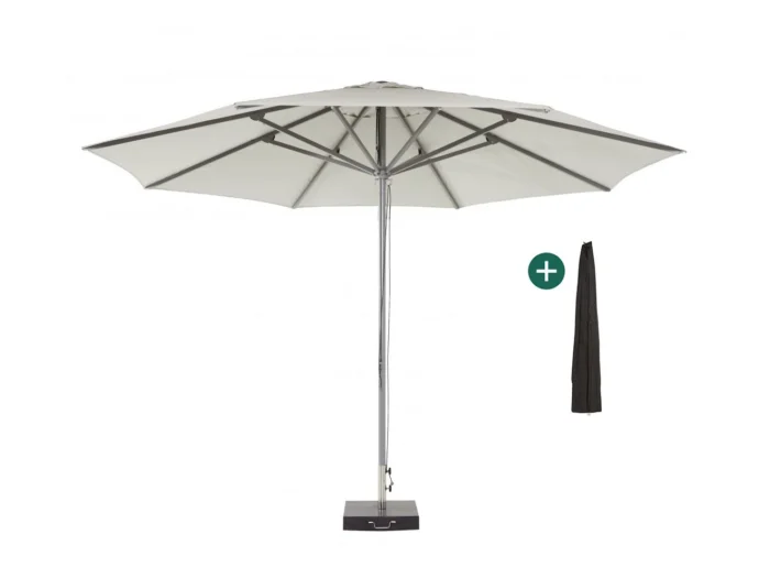 Shadowline Cuba parasol ø 400cm - Wit