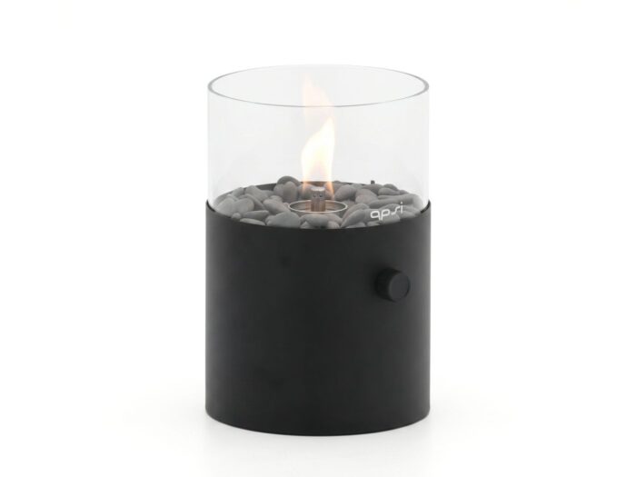 Cosiscoop XL gaslantaarn ø20cm (h:30,5cm) – Zwart