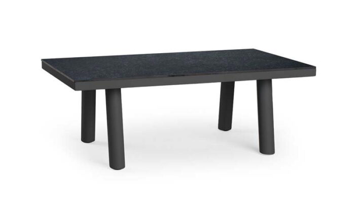 Tierra outdoor Sevilla salontafel trespa graphite charcoal 105 x 60 cm